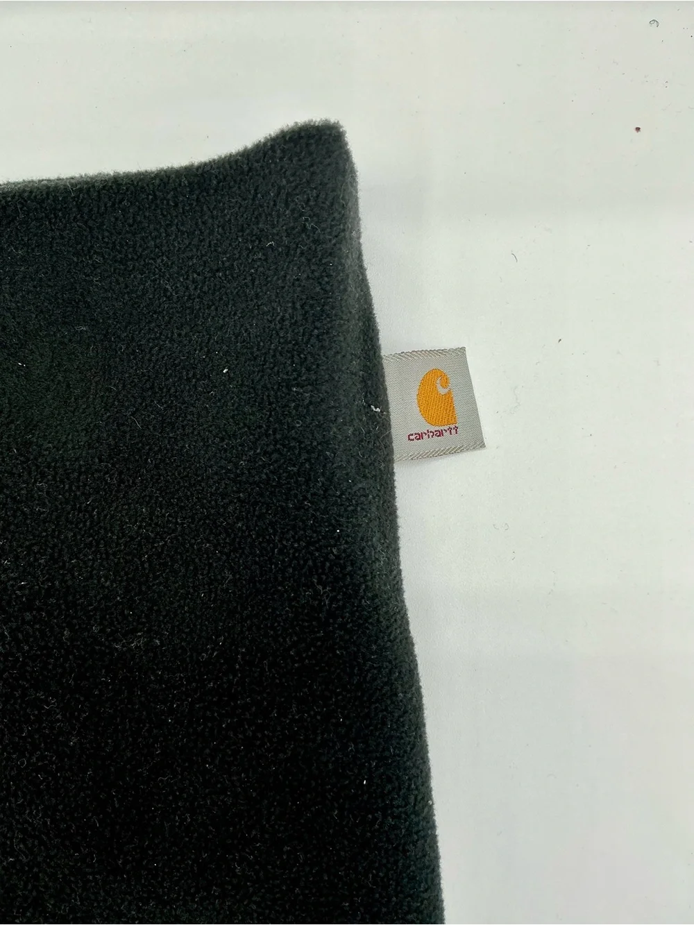 Carhartt Black Fleece Neck Gaiter Face Mask
